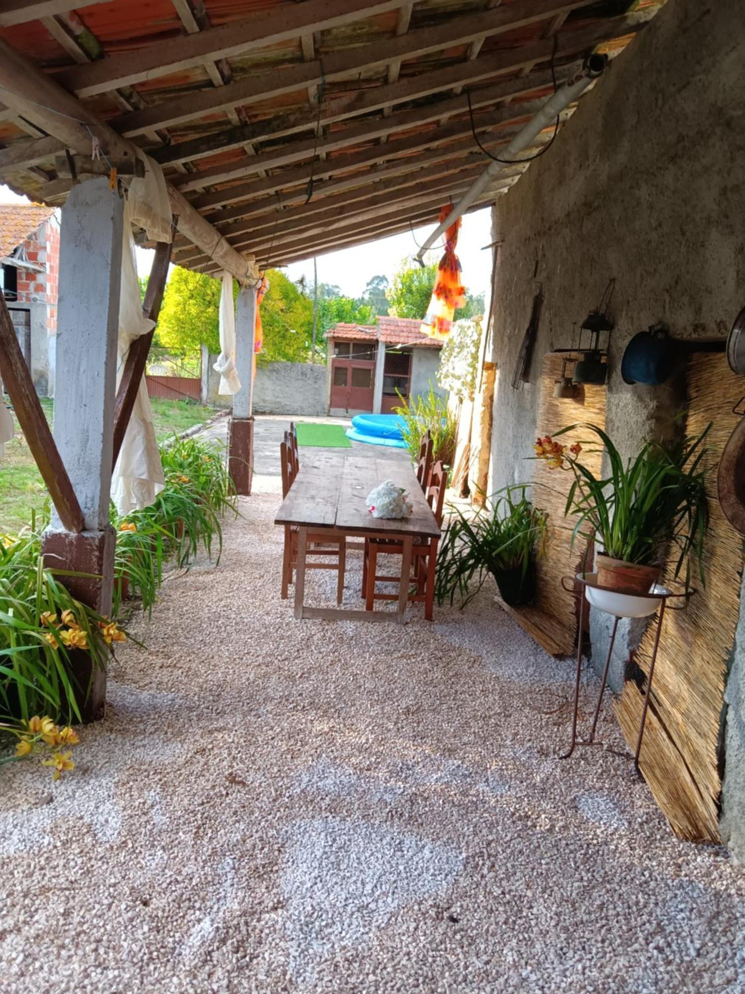Casa Da Vovo Ceu - Casa De Campo Gandaresa - Country House, Entre Coimbra E Aveiro, A 15 Minutos Carro Praia Mira - Quintal Com Piscina Insuflavel Cantanhede Exterior foto